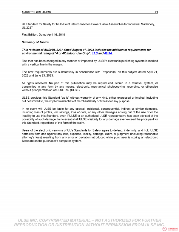 UL 2237 PDF